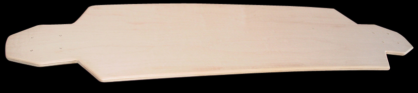 blank longboard